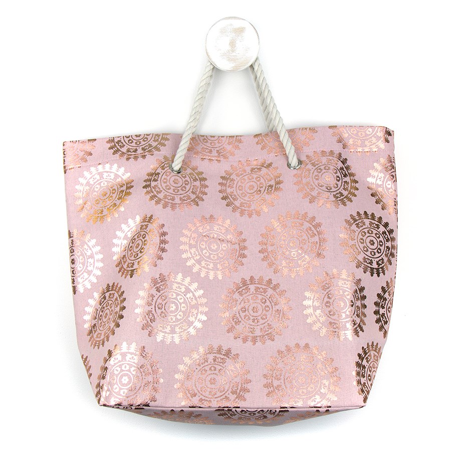 pink rose gold bag