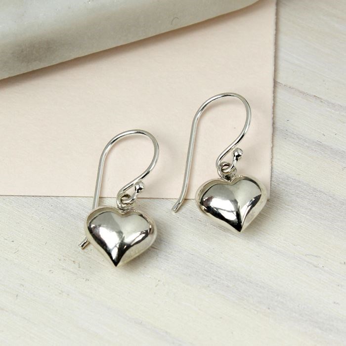 Sterling Silver Heart Earrings Online Sale, UP TO 58% OFF | www 